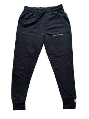 Province of Canada Women's Black Sweatpants Joggers Size XXS